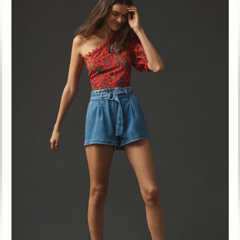 Pilcro Paperbag Shorts